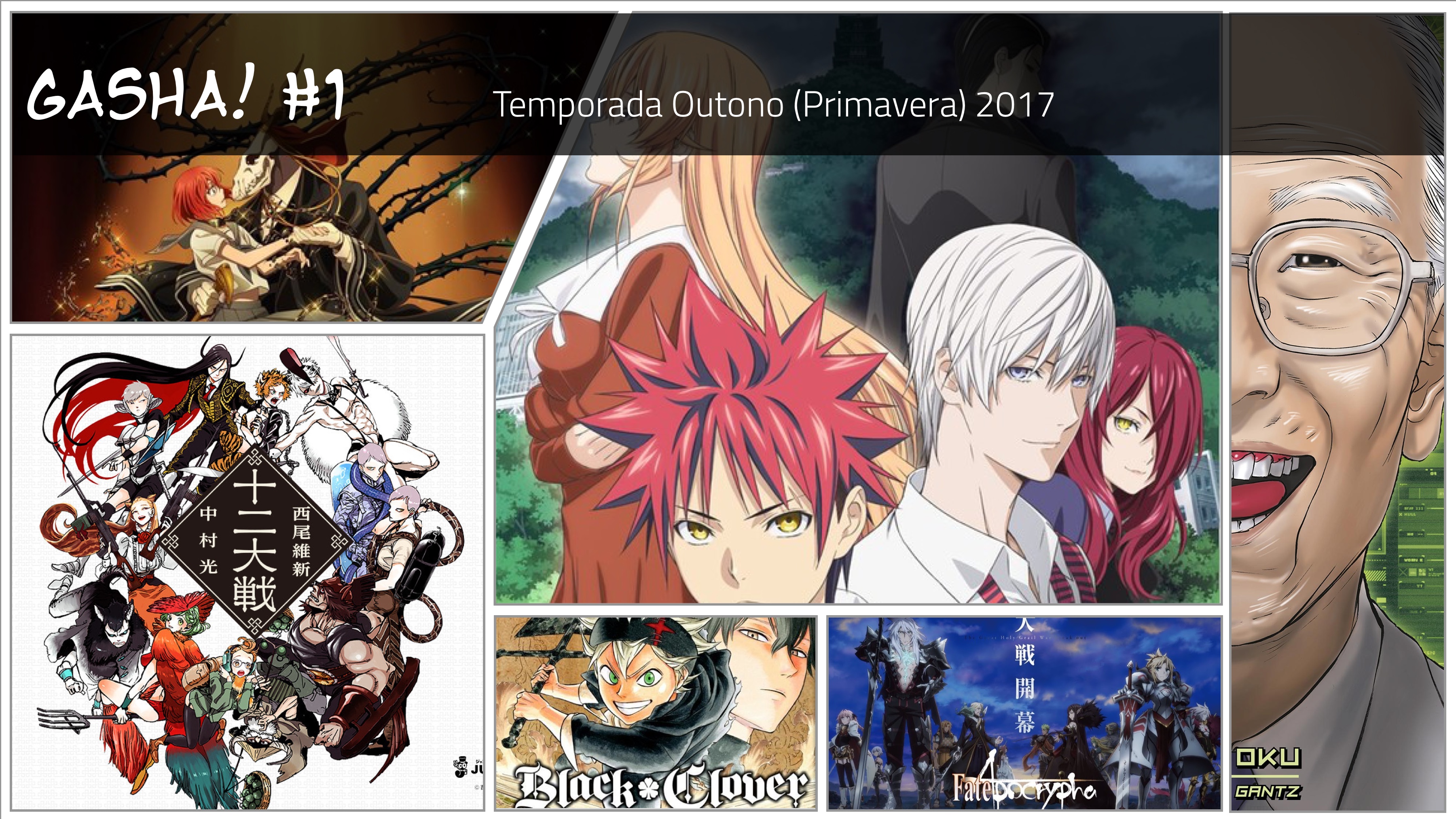Episódio #1: Animes da Temporada Outono 2017 - Gasha! Podcast