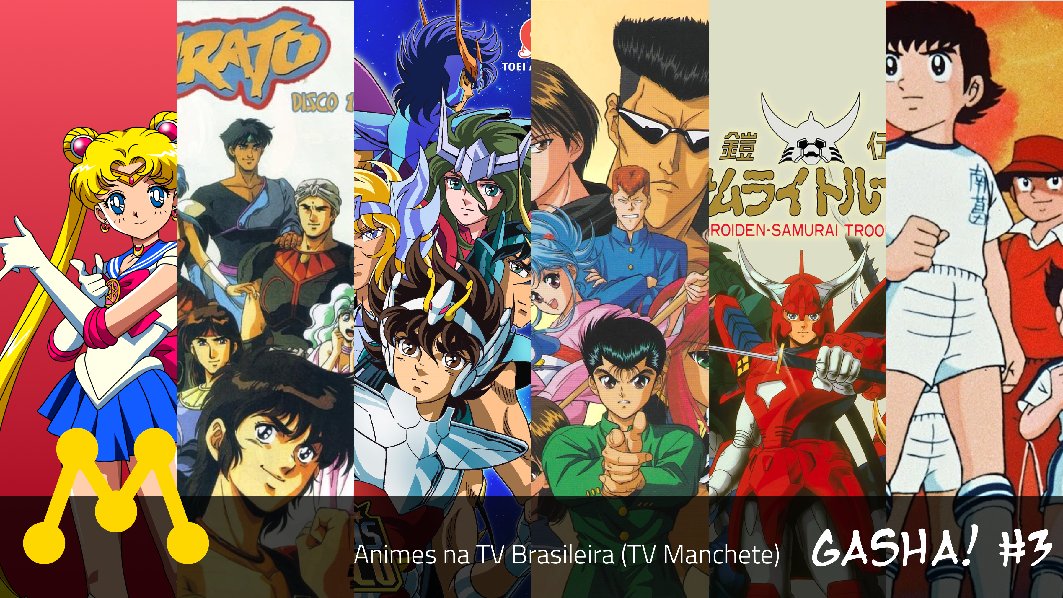 20 Melhores animes que já passaram na TV aberta brasileira!