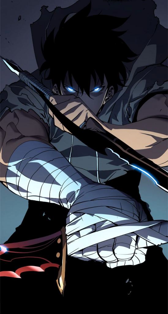 Sung Jin Woo - Personagem principal do Manhwa Solo Leveling