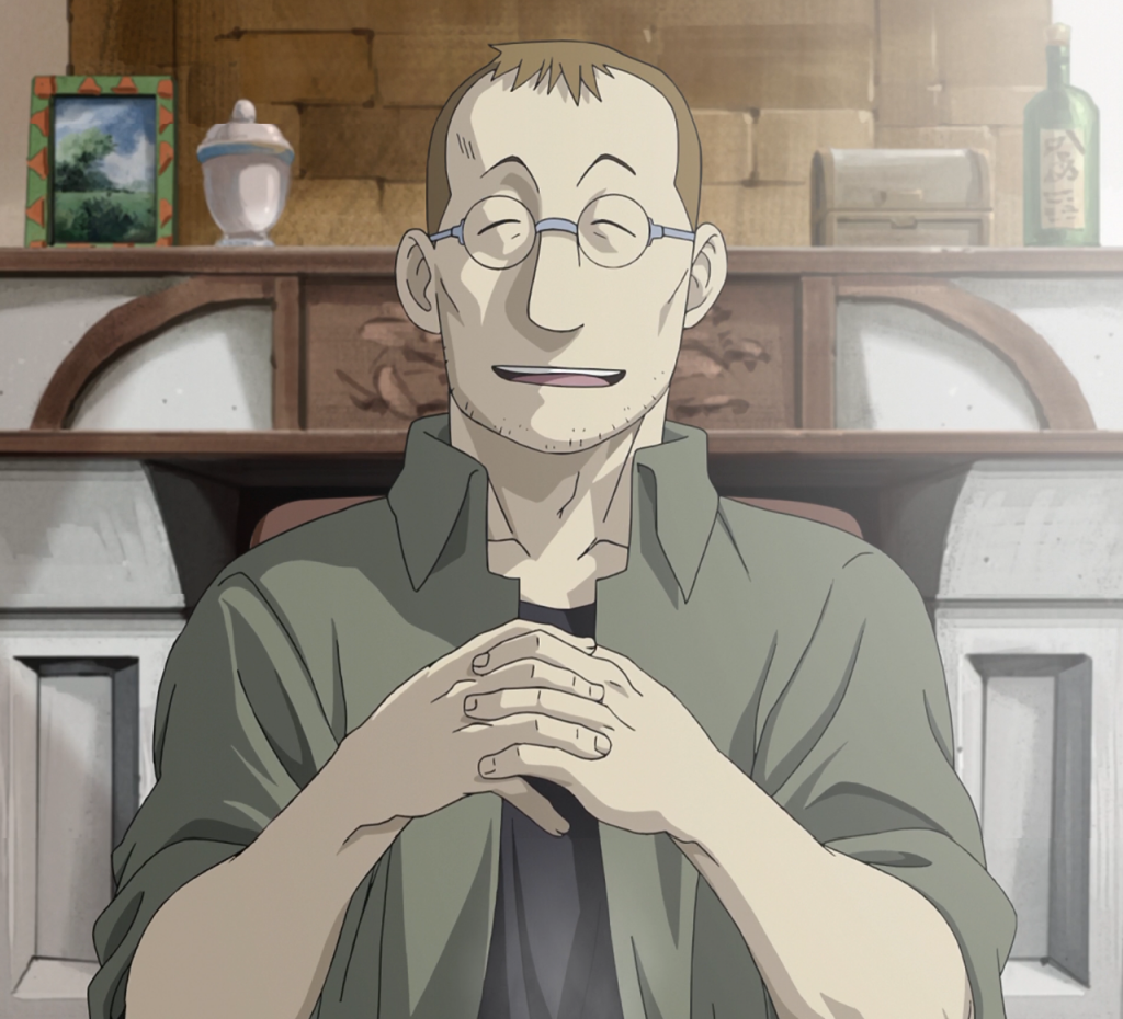 Shou Tucker de Full Metal Alchemist, o pai escroto.