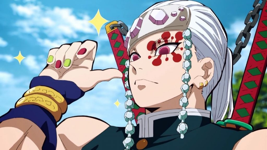 Tengen Uzui - Hashira do Som em Demon Slayer - Temporada de Primavera 2021